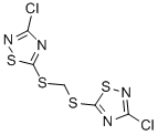 BIS(3-CHLORO-1,2,4-THIADIAZOL-5-YLTHIO)METHANE CAS#: 76838-02-3