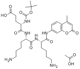 BOC-GLU-LYS-LYS-MCA CAS#: 73554-85-5