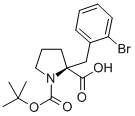 BOC-(S)-ALPHA-(2-BROMOBENZYL)-PROLINE CAS#: 706806-73-7