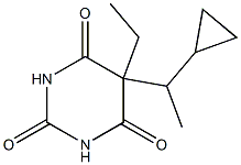 Barbituric acid, 5-(1-cyclopropylethyl)-5-ethyl- (5CI) CAS#: 732283-78-2