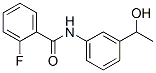 Benzamide, 2-fluoro-N-[3-(1-hydroxyethyl)phenyl]- (9CI) CAS#: 791842-13-2