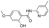 Benzamide, 2-hydroxy-4-methoxy-N-(4-methyl-2-pyridinyl)- (9CI) CAS#: 783370-93-4