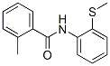 Benzamide, 2-methyl-N-[2-(methylthio)phenyl]- (9CI) CAS#: 708220-13-7