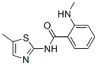 Benzamide, 2-(methylamino)-N-(5-methyl-2-thiazolyl)- (9CI) CAS#: 712309-17-6