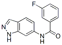 Benzamide, 3-fluoro-N-1H-indazol-6-yl- (9CI) CAS#: 710310-83-1