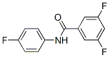 Benzamide, 3,5-difluoro-N-(4-fluorophenyl)- (9CI) CAS#: 746612-12-4