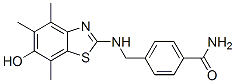 Benzamide,  4-[[(6-hydroxy-4,5,7-trimethyl-2-benzothiazolyl)amino]methyl]- CAS#: 787512-42-9