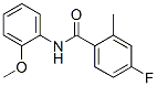 Benzamide, 4-fluoro-N-(2-methoxyphenyl)-2-methyl- (9CI) CAS#: 714204-21-4
