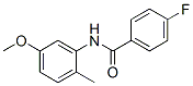 Benzamide, 4-fluoro-N-(5-methoxy-2-methylphenyl)- (9CI) CAS#: 712298-94-7