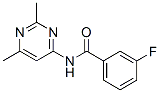 Benzamide, N-(2,6-dimethyl-4-pyrimidinyl)-3-fluoro- (9CI) CAS#: 712309-05-2
