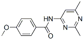 Benzamide, N-(2,6-dimethyl-4-pyrimidinyl)-4-methoxy- (9CI) CAS#: 712309-09-6