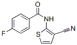 Benzamide, N-(3-cyano-2-thienyl)-4-fluoro- (9CI) CAS#: 749919-77-5