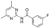 Benzamide, N-(4,6-dimethyl-2-pyrimidinyl)-3-fluoro- (9CI) CAS#: 712285-63-7