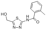 Benzamide, N-[5-(hydroxymethyl)-1,3,4-thiadiazol-2-yl]-2-methyl- (9CI) CAS#: 723291-25-6