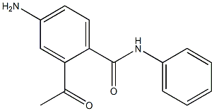 Benzanilide, 2-acetyl-4-amino- (4CI) CAS#: 736145-09-8