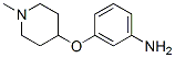 Benzenamine, 3-[(1-methyl-4-piperidinyl)oxy]- (9CI) CAS#: 790667-66-2