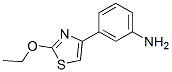Benzenamine, 3-(2-ethoxy-4-thiazolyl)- (9CI) CAS#: 760114-15-6