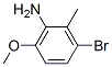 Benzenamine, 3-bromo-6-methoxy-2-methyl- (9CI) CAS#: 786596-55-2