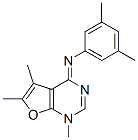 Benzenamine,  3,5-dimethyl-N-(1,5,6-trimethylfuro[2,3-d]pyrimidin-4(1H)-ylidene)- CAS#: 765859-99-2