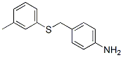 Benzenamine, 4-[[(3-methylphenyl)thio]methyl]- (9CI) CAS#: 792142-93-9