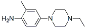 Benzenamine, 4-(4-ethyl-1-piperazinyl)-2-methyl- (9CI) CAS#: 757192-75-9