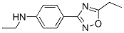 Benzenamine, N-ethyl-4-(5-ethyl-1,2,4-oxadiazol-3-yl)- (9CI) CAS#: 741187-03-1