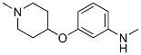 Benzenamine, N-methyl-3-[(1-methyl-4-piperidinyl)oxy]- (9CI) CAS#: 790669-05-5