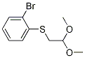 Benzene, 1-broMo-2-[(2,2-diMethoxyethyl)thio]- CAS#: 799766-06-6