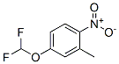 Benzene, 4-(difluoromethoxy)-2-methyl-1-nitro- (9CI) CAS#: 795303-16-1