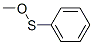 BenzeneSulfenic acid methyl ester CAS#: 72347-63-8