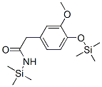 Benzeneacetamide, 3-methoxy-N-(trimethylsilyl)-4-[(trimethylsilyl)oxy] - CAS#: 72361-06-9