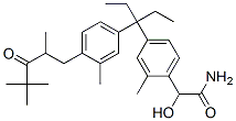 Benzeneacetamide,  4-[1-ethyl-1-[3-methyl-4-(2,4,4-trimethyl-3-oxopentyl)phenyl]propyl]--alpha--hydroxy-2-methyl- CAS#: 700826-43-3