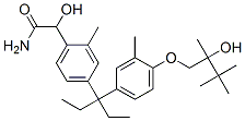 Benzeneacetamide,  4-[1-ethyl-1-[4-(2-hydroxy-2,3,3-trimethylbutoxy)-3-methylphenyl]propyl]--alpha--hydroxy-2-methyl- CAS#: 700821-21-2