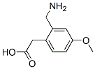 Benzeneacetic acid, 2-(aminomethyl)-4-methoxy- (9CI) CAS#: 739311-32-1