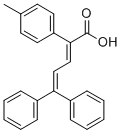 Benzeneacetic acid, alpha-(3,3-diphenyl-2-propenylidene)-4-methyl-, (E )- CAS#: 75226-89-0
