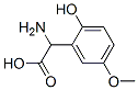 Benzeneacetic acid, alpha-amino-2-hydroxy-5-methoxy- (9CI) CAS#: 749188-07-6