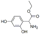 Benzeneacetic acid, alpha-amino-2,4-dihydroxy-, ethyl ester (9CI) CAS#: 775222-81-6