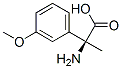 Benzeneacetic acid, alpha-amino-3-methoxy-alpha-methyl-, (alphaS)- (9CI) CAS#: 766537-36-4