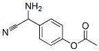 Benzeneacetonitrile, 4-(acetyloxy)-alpha-amino- (9CI) CAS#: 777049-67-9