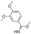 Benzenecarboximidic acid, 3,4-dimethoxy-, methyl ester (9CI) CAS#: 764606-55-5