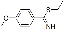 Benzenecarboximidothioic acid, 4-methoxy-, ethyl ester (9CI) CAS#: 766478-93-7