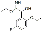 Benzeneethanimidic  acid,  2-ethoxy-5-fluoro--alpha--hydroxy-,  ethyl  ester  (9CI) CAS#: 779991-58-1