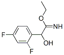 Benzeneethanimidic  acid,  2,4-difluoro--alpha--hydroxy-,  ethyl  ester  (9CI) CAS#: 704207-37-4