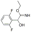 Benzeneethanimidic  acid,  2,6-difluoro--alpha--hydroxy-,  ethyl  ester  (9CI) CAS#: 773008-46-1
