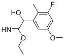 Benzeneethanimidic  acid,  3-fluoro--alpha--hydroxy-5-methoxy-2-methyl-,  ethyl  ester  (9CI) CAS#: 771434-63-0