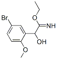 Benzeneethanimidic  acid,  5-bromo--alpha--hydroxy-2-methoxy-,  ethyl  ester  (9CI) CAS#: 752937-41-0