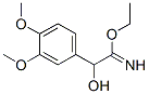 Benzeneethanimidic  acid,  -alpha--hydroxy-3,4-dimethoxy-,  ethyl  ester  (9CI) CAS#: 747370-46-3