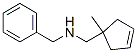 Benzenemethanamine, N-[(1-methyl-3-cyclopenten-1-yl)methyl]- (9CI) CAS#: 787513-56-8