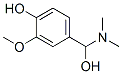 Benzenemethanol, alpha-(dimethylamino)-4-hydroxy-3-methoxy- (9CI) CAS#: 740733-93-1