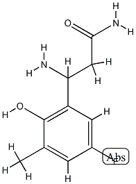 Benzenepropanamide, ba-amino-5-fluoro-2-hydroxy-3-methyl- (9CI) CAS#: 777881-44-4